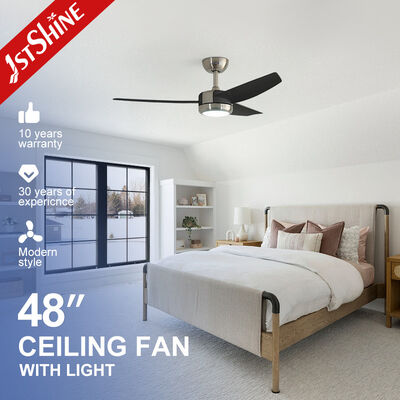 Good price Modern Ceiling Fan With LED Light Plastic Blade Low Noise Cooling online