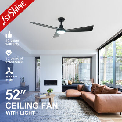 Good price 52 Inch Dimmable LED Light Ceiling Fan With Lights Remote Control 6 Speed online