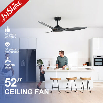 Good price 52 Inches White ABS Blade Remote Smart APP Control Ceiling Fan Without Light online